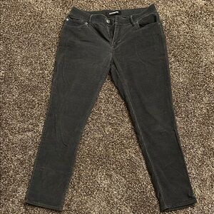 Express Charcoal Skinny Jeans